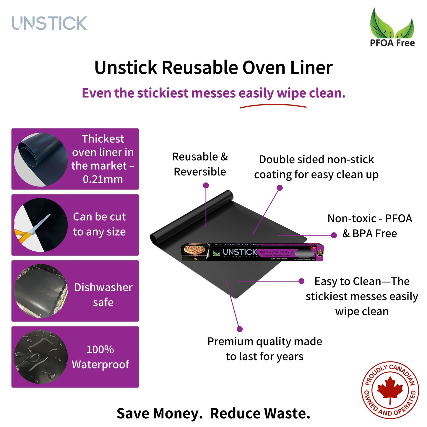 Reusable Oven Liner