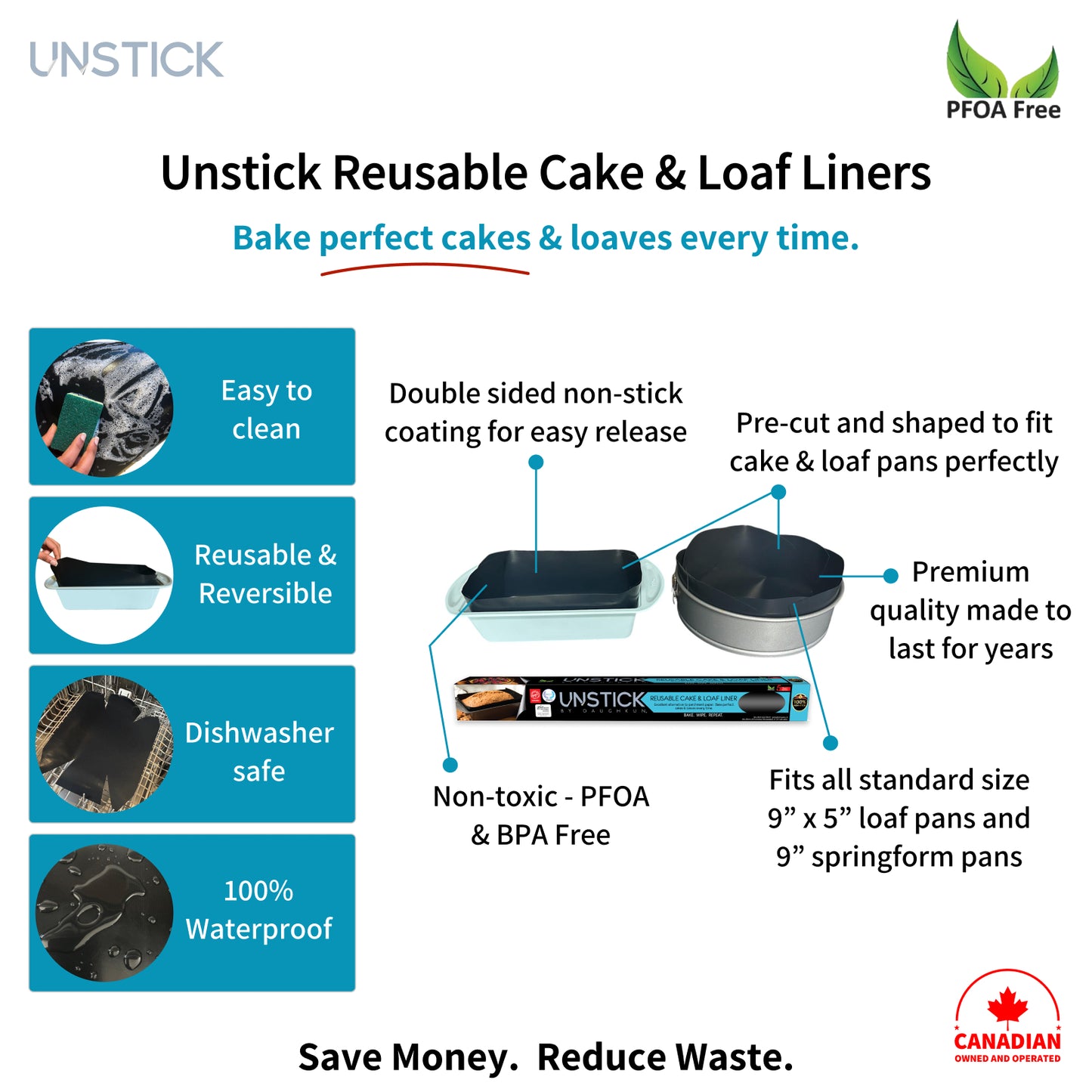 Reusable Cake & Loaf Liners