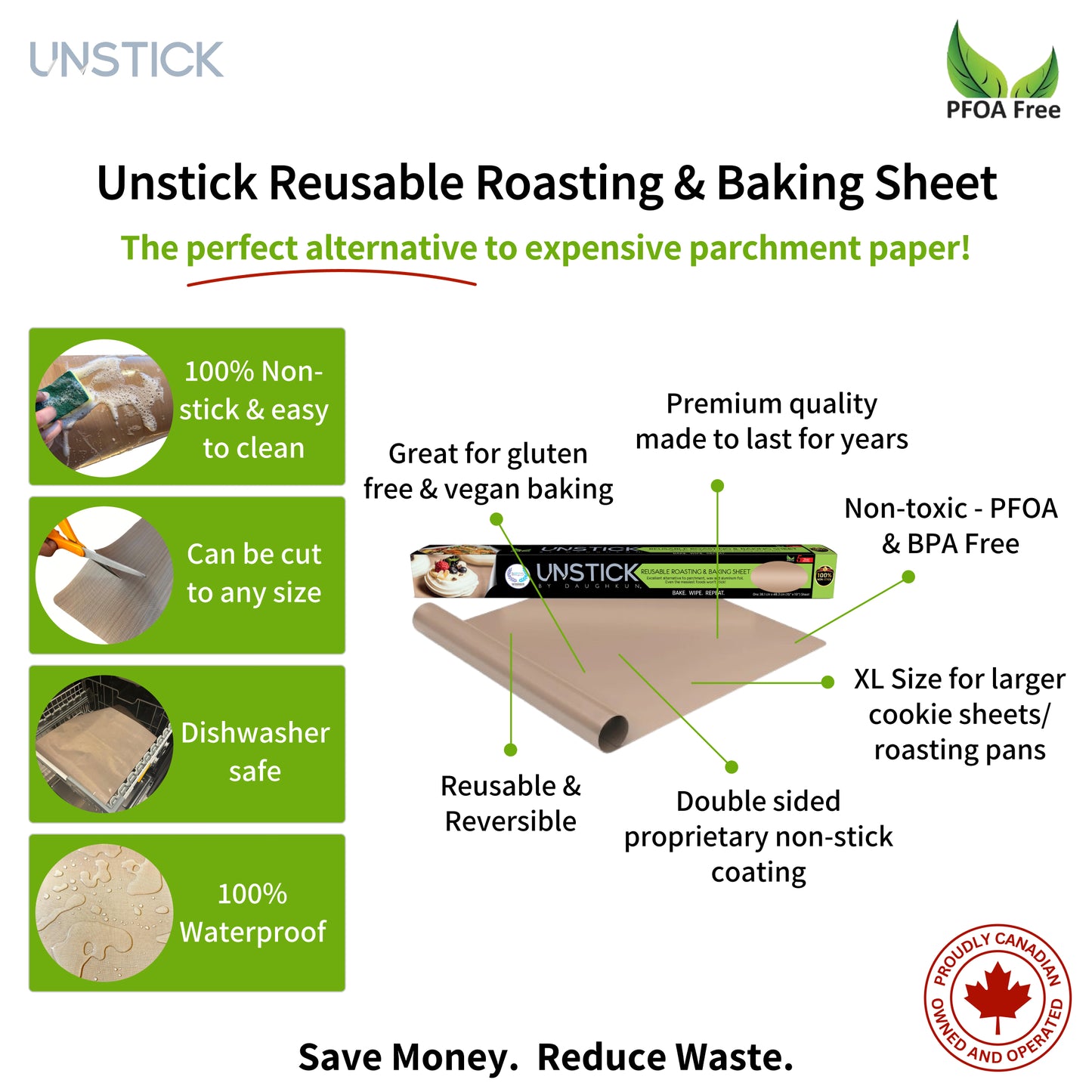 Reusable Roasting & Baking Sheet